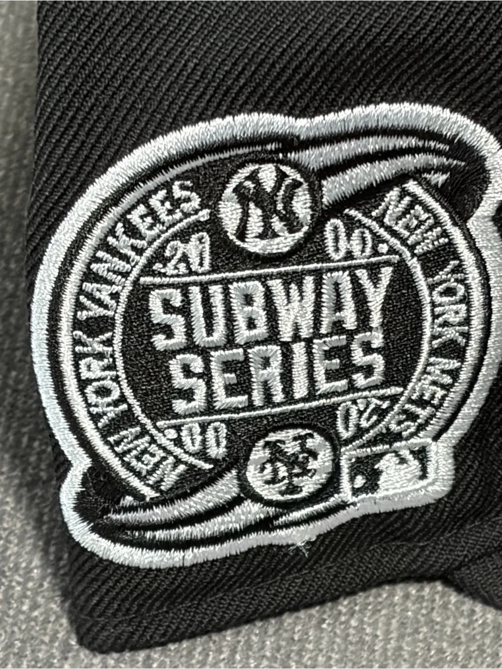 Newyork Yankees Subway Series Fitted Hat Size 73/4